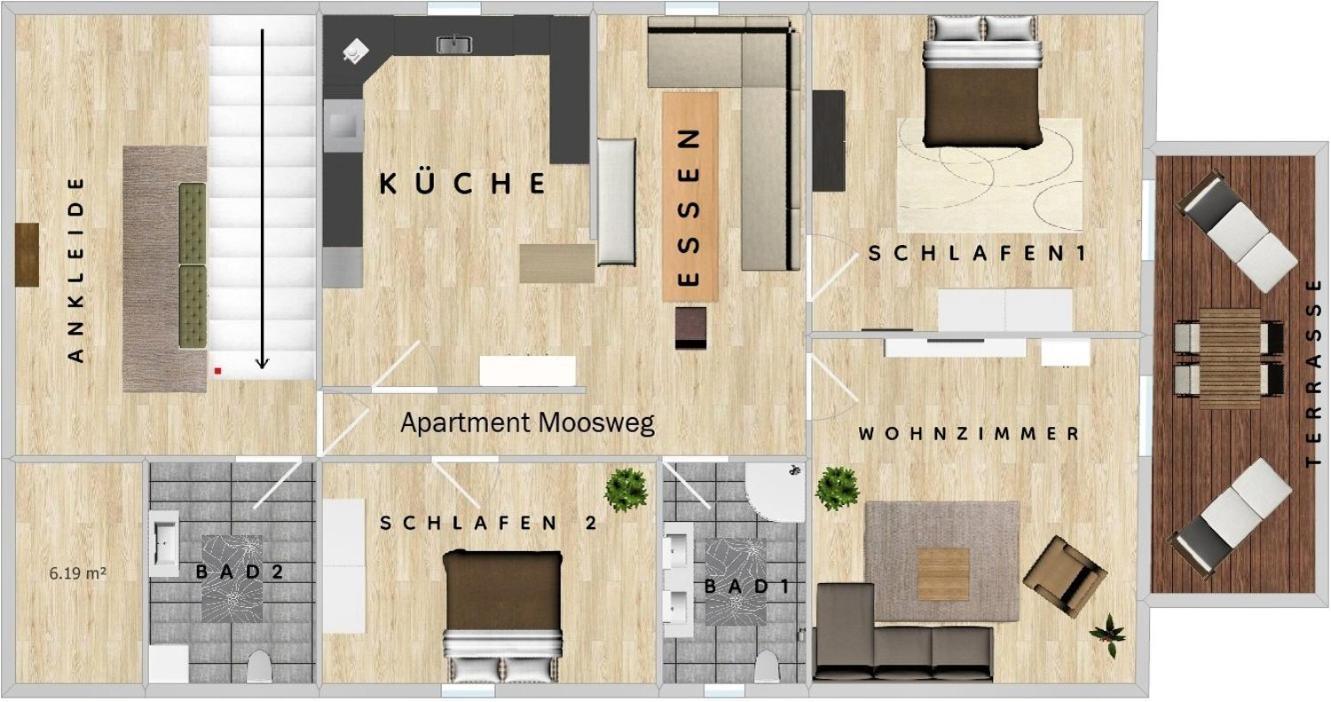 אוברקירש Ferienapartment Huber מראה חיצוני תמונה